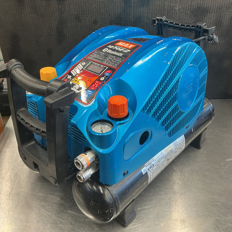 【中古現状品】 マックス/MAX エアコンプレッサー AK-HL1270E2　アクアブルー 【越谷店】