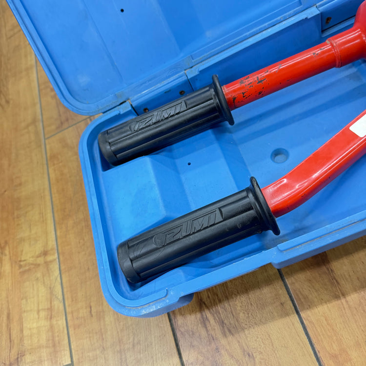 手動油圧式圧着器 9H-150 雄ダイス完備【中古】 【蓮田店】