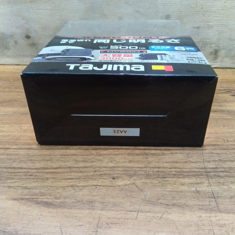【未使用、未開封・パッケージ日焼けあり】 タジマ TAJIMA キープジャスト外部電源ヘッドライト KJS50A-H30 バッテリ、充電ケーブル付き！  【船橋馬込店】