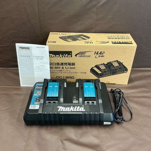 【未使用・箱キズあり】 マキタ makita 2口急速充電器 DC18RD 14.4V 18V 【越谷店】