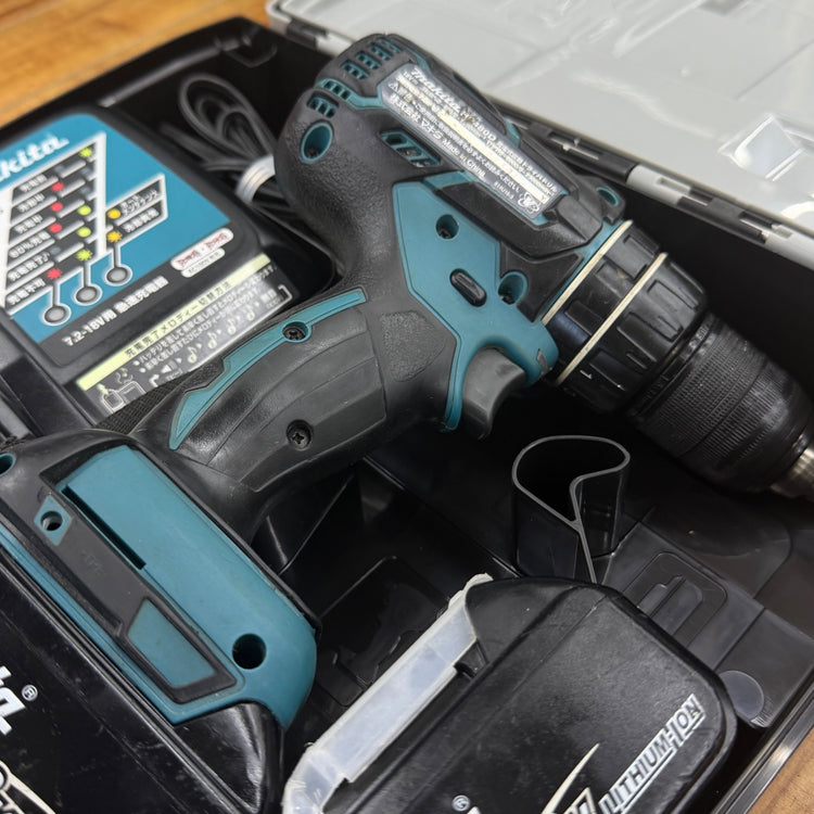動作良好 18V コードレス振動ドリルドライバー HP480DRMX ※バッテリー2個BL1850になります【リライズ蓮田店】