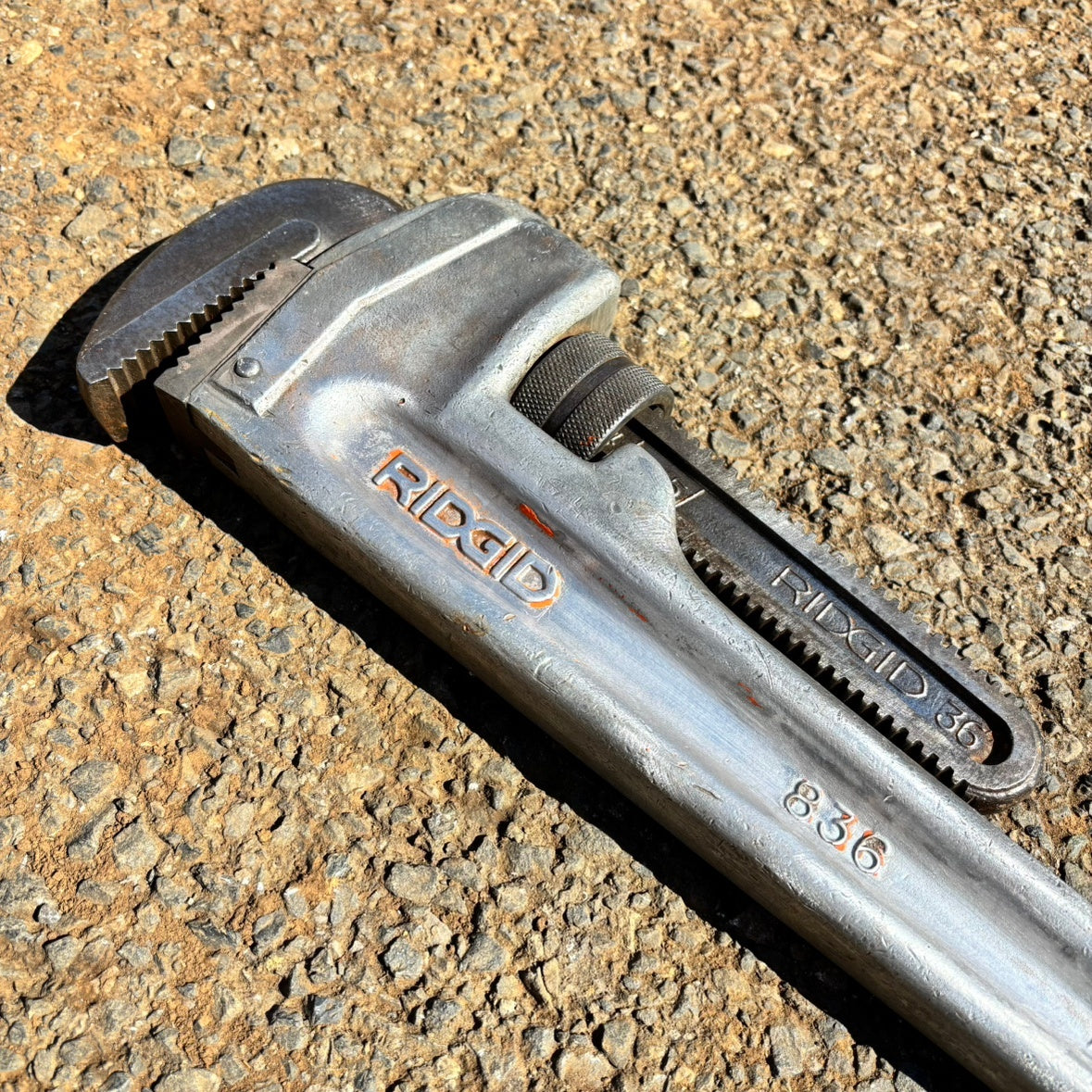 リジッド(RIDGID) アルミパイプレンチ 836 【船橋馬込店】