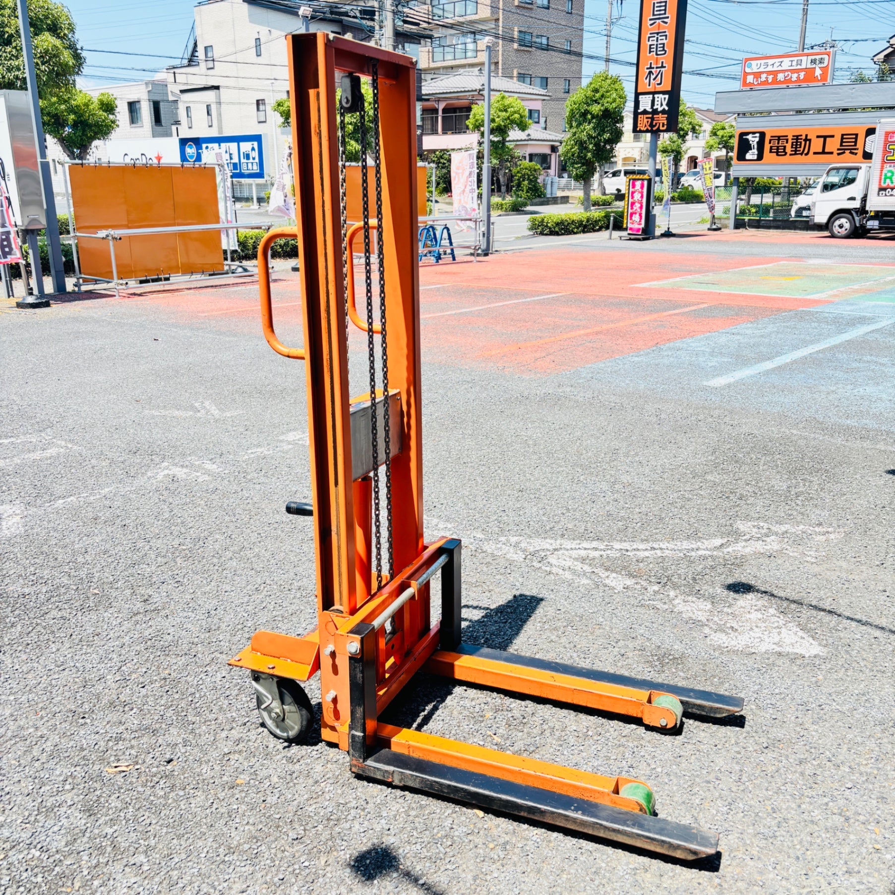 店舗引取限定　京町産業　ハンドリフト 【越谷店】