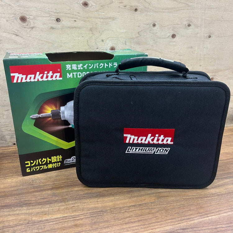ほぼ未使用 マキタ makita 14.4V 充電式インパクトドライバー MTD001DWA 【船橋馬込店】