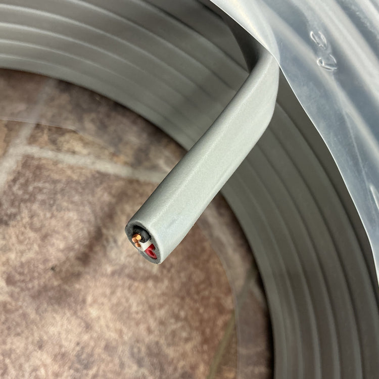 【未使用】 富士電線 VVFケーブル 3 x 1.6 mm 100m VVF163 灰 100m 【越谷店】