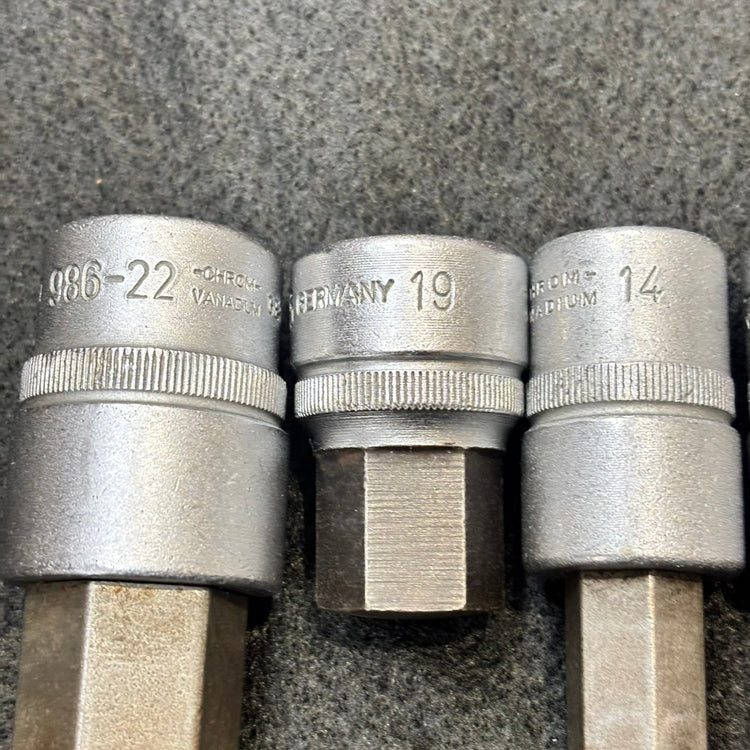 HAZET ハゼット ヘックスソケット 986 986 6個セット 【船橋馬込店】