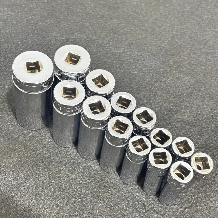 ▲Snap-on スナップオン 6角ディープソケット SFSM 14個セット 【船橋馬込店】