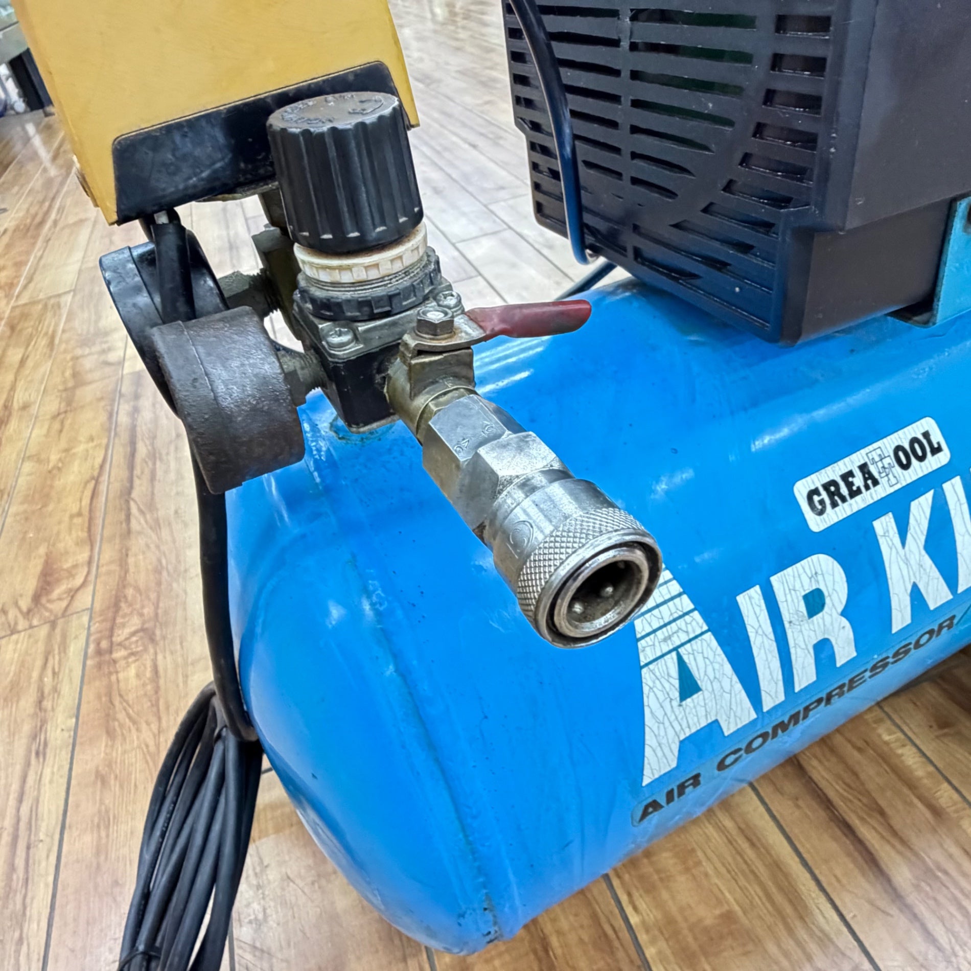動作確認済み 常圧用 エアーキング エアーコンプレッサー GTAC-1525 【リライズ蓮田店】