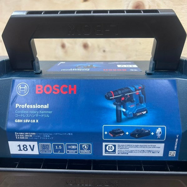 BOSCH ボッシュ 18V コードレスハンマードリル GBH18V-18X 【船橋馬込店】