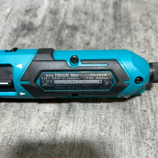コードレスペンインパクトドライバー TD022DSHX 【市川行徳店】