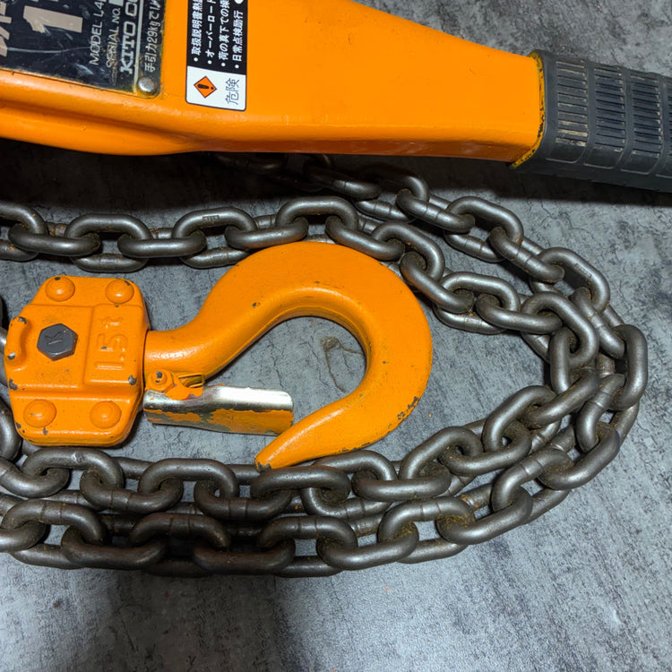 レバーブロック L4 1 1/2ｔ 1.5t 【市川行徳店】