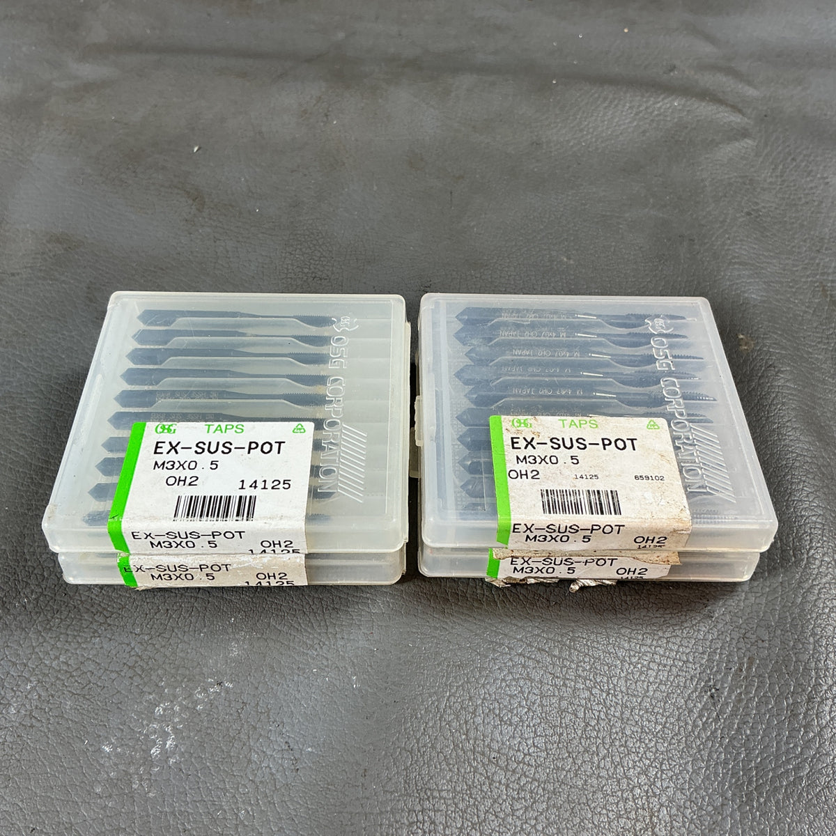 【未使用】OSG　ポイントタップシリーズ ステンレス用 EX-SUS-POT　M3×0.5　M4×0.7　40本セット 【越谷店】