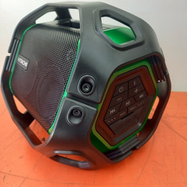 ▲HiKOKI(ハイコーキ) 旧日立工機 コードレススピーカ 本体のみ 蓄電池・充電器別売 ACアダプタ付 US18DA(NN) 【野田愛宕店】