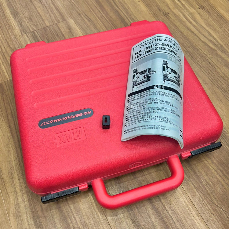 美品 マックス (MAX) 肩巾:4mm 高圧 フロアタッカー HA-38F2(D)/4MA 【船橋馬込店】