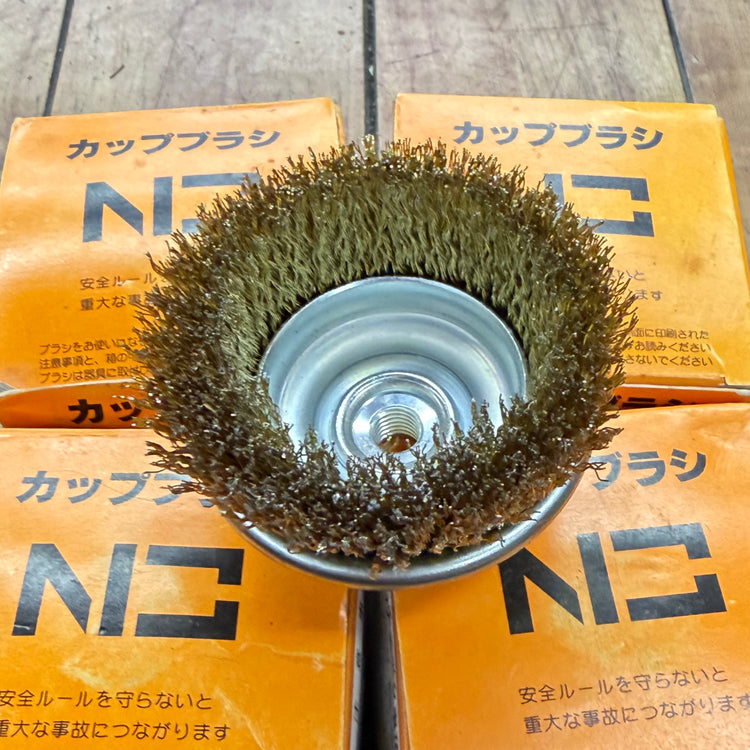 カップブラシ75mm AN-075 C2 5個セット 【未使用】 【蓮田店】