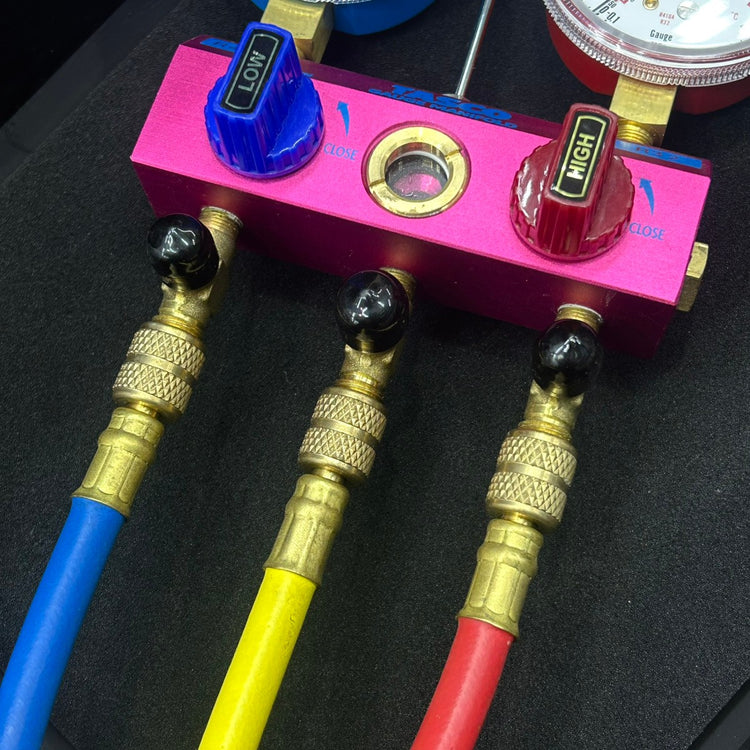タスコ (TASCO) ゲージマニホールド TA122G-1 R410A/R32用 【船橋馬込店】