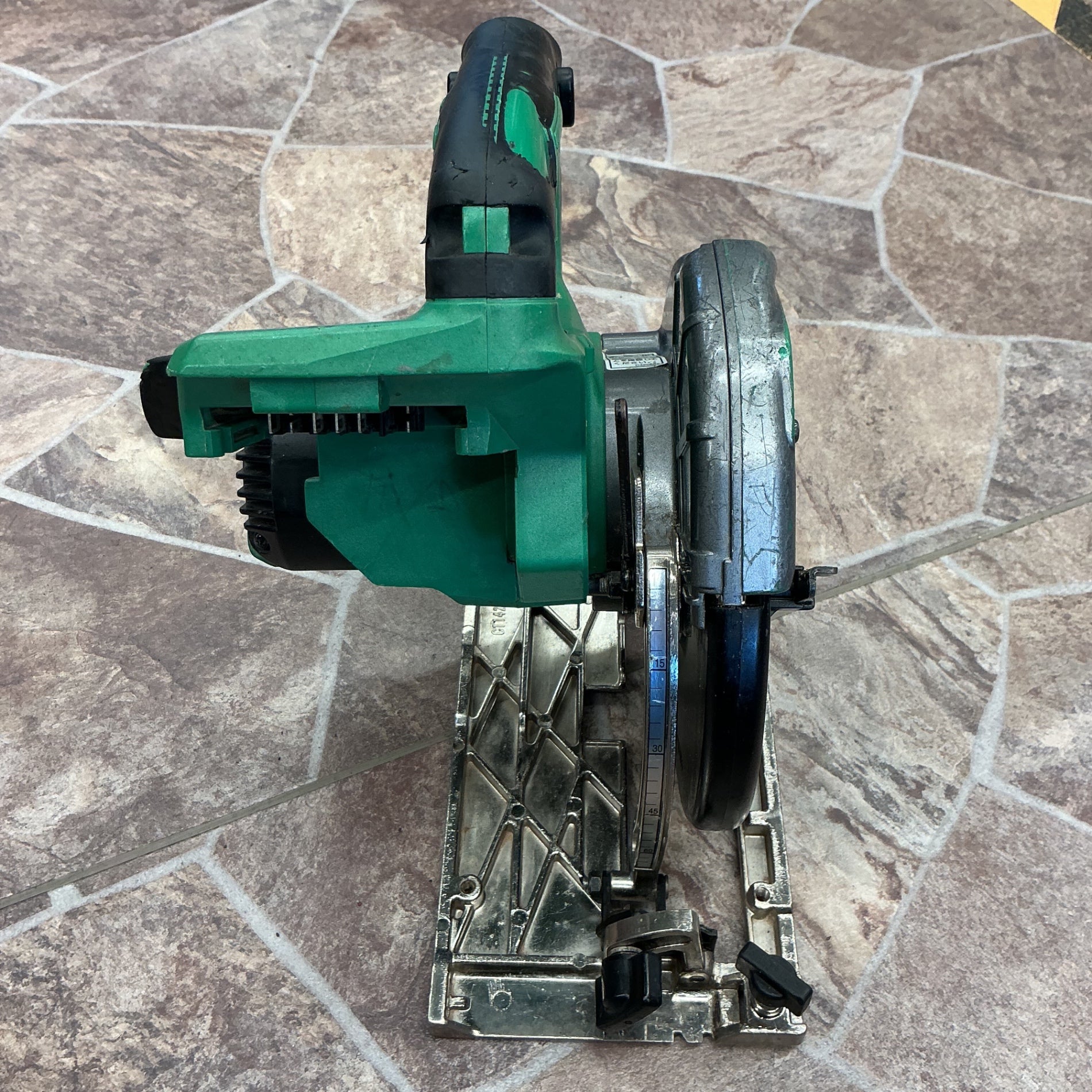 【中古・使用感高め】 ハイコーキ HiKOKI 165mm マルチボルト コードレス丸のこ C3606DA(NN) 本体のみ 【越谷店】