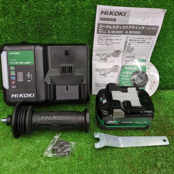 コードレスディスクグラインダー G3610DC 【野田愛宕店】