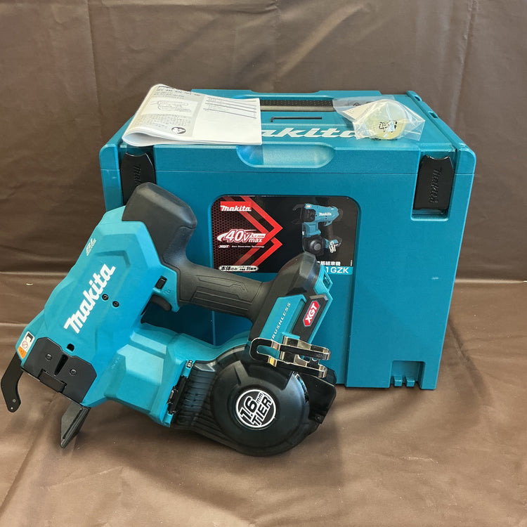 【未使用】 マキタ makita 40Vmax コードレス鉄筋結束機 リバータイア TR001GZK 本体+ケース 【越谷店】