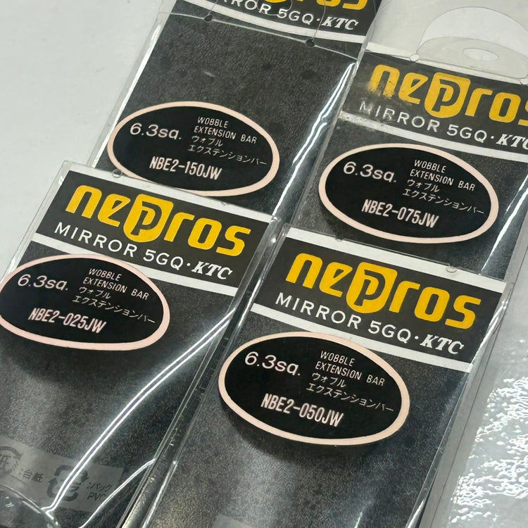 極美品 KTC ネプロス nepros 6.3sq 1/4 ウォブルエクステンションバーセット NBE2-025JW/050JW/075JW/150JW 【船橋馬込店】