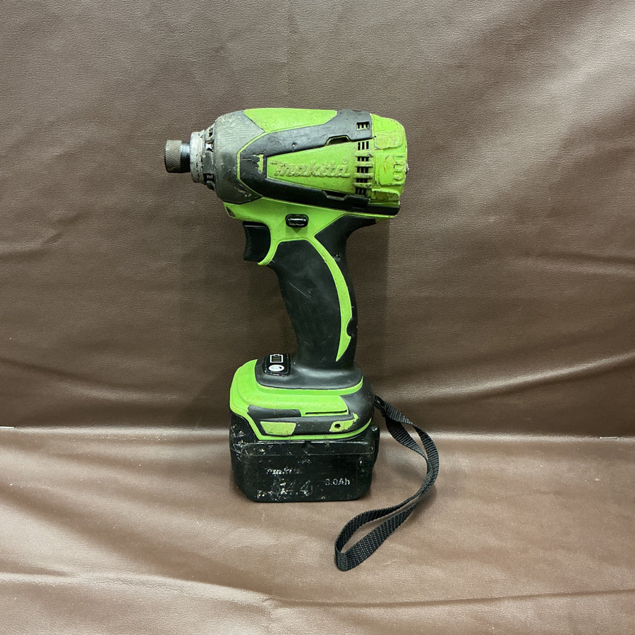 マキタ 14.4V 充電式インパクトドライバ 【中古・現状品・動作OK】 マキタ 14.4V 充電式インパクトドライバ TD134DZL ライム 本体+バッテリ 【越谷店】ライム 本体のみ 【越谷店】