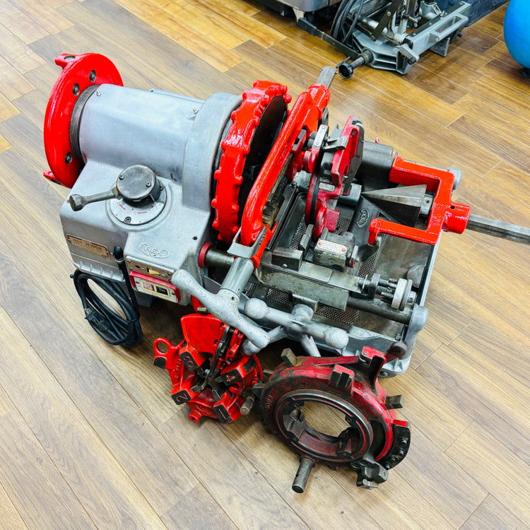 【引取限定】 ねじ切り機 パイプマシン N100A ダイヘッド1/2～4インチ完備【リライズ蓮田店】