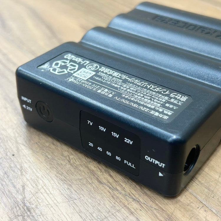 メタリックゴールド BURTLE エアークラフト バッテリー ファンセット AC08-22V 【船橋馬込店】