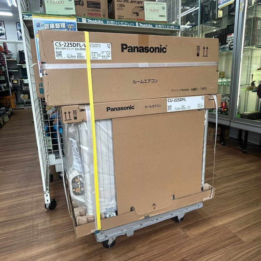 【店頭引取り限定商品】Panasonic (パナソニック) ルームエアコン Eolia (エオリア) Fシリーズ CS-225DFL-W クリスタルホワイト 6畳用 【船橋馬込店】