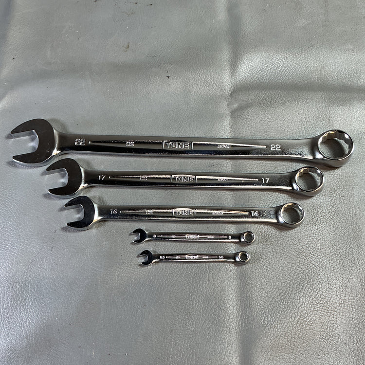 【中古】TONE コンビレンチ 5本セット CS-22 17 14 6 5.5 トネ  【越谷店】