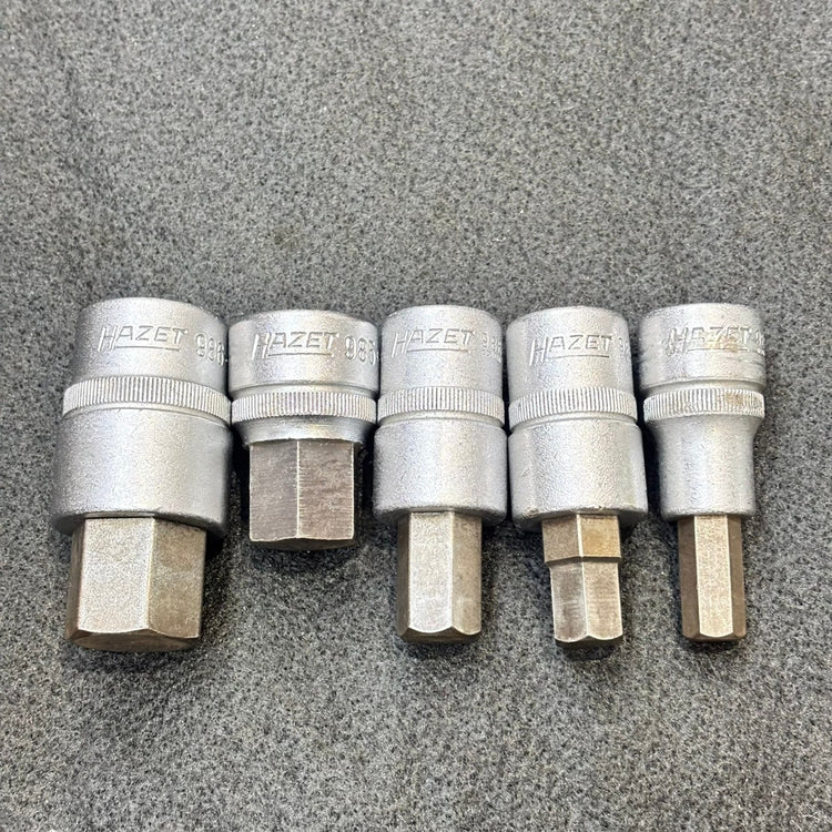HAZET ハゼット ヘックスソケット 986 986 6個セット 【船橋馬込店】