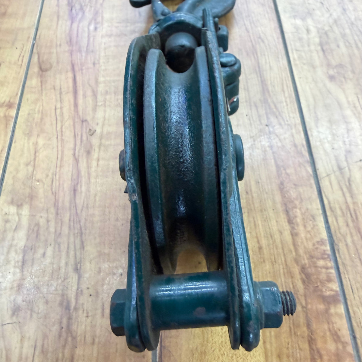 実動作未確認 スナッチ フック型荷重0.75t 車輪径100mm全長300mm 【リライズ蓮田店】