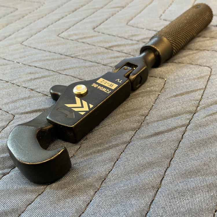 【美品中古】 フジ矢(FUJIYA) 黒金 4分(W1/2)専用 全ネジクイックレンチ FZW04-BG 【越谷店】