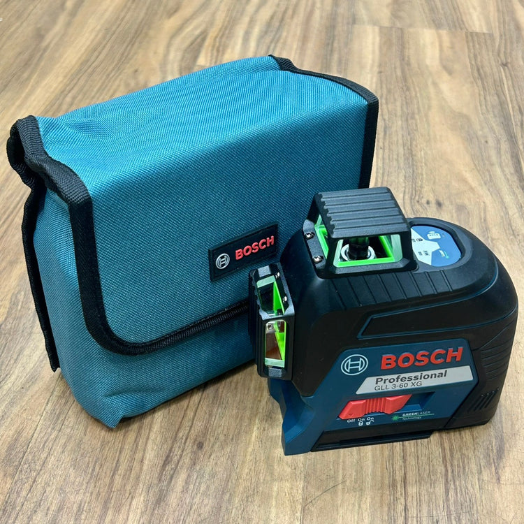 美品 ボッシュ (BOSCH) フルライン グリーンレーザー墨出し器 GLL3-60XG 【船橋馬込店】
