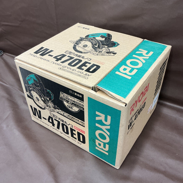 【中古・動作良好！】 リョービ(RYOBI) 125mm 電子内装丸ノコ W-470ED 612300A 最大切込み47mm 【越谷店】