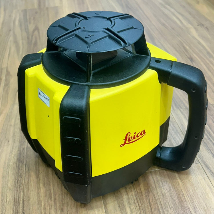 美品 Leica ライカ 回転レーザー レベル RUGBY 610 受光器付き ROD EYE 160 【船橋馬込店】
