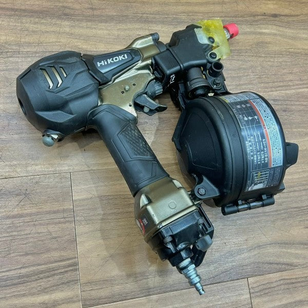 良品 ハイコーキ (HiKOKI) 高圧 50mm エアー釘打ち機 NV50HR2(S) パワー切替機構付き ロール 【船橋馬込店】