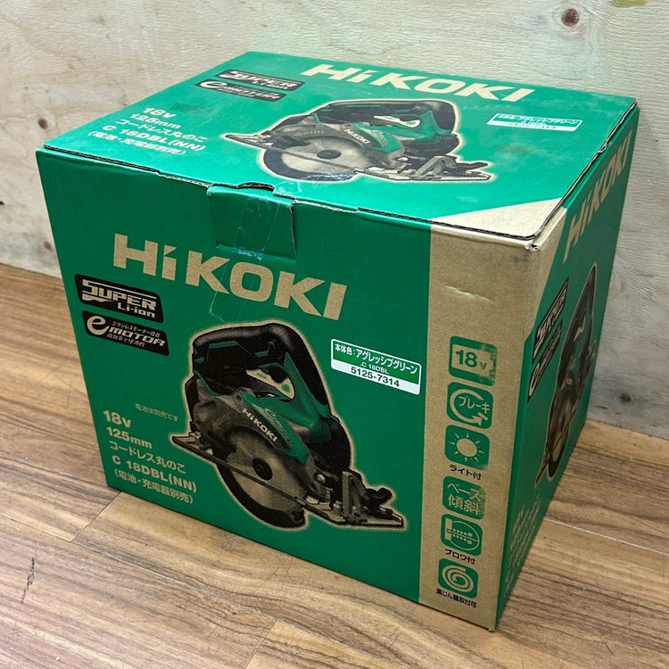 ◆ハイコーキ(HIKOKI ) コードレス丸のこ C18DBL(NN) 【船橋馬込店】