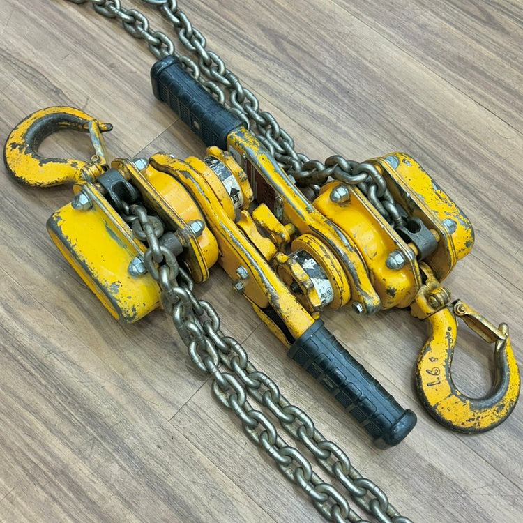 2個セット 良品 KITO (キトー) レバーブロック LB016 1.6t 【船橋馬込店】