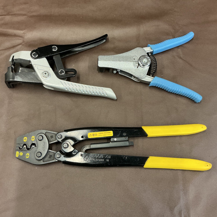 【中古】 電気工事 工具セット 圧着工具 ワイヤーストリッパー VA線ストリッパー マーベル IZUMI 電工試験などに 【越谷店】