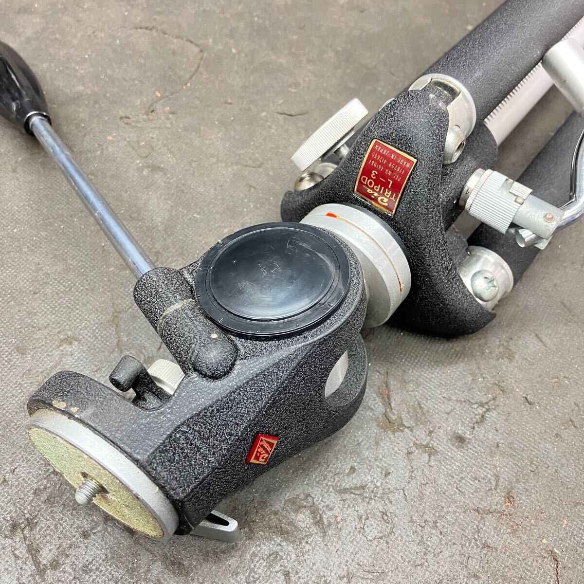【中古】DIA 雲台付き 三脚 TRIPOD L-3 最大長1560mm  【越谷店】