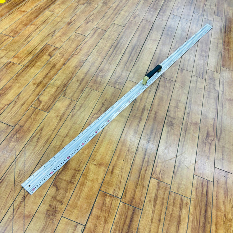 【引取限定】 アルミカッター定規 カット師 2m 取手付 65097 【蓮田店】