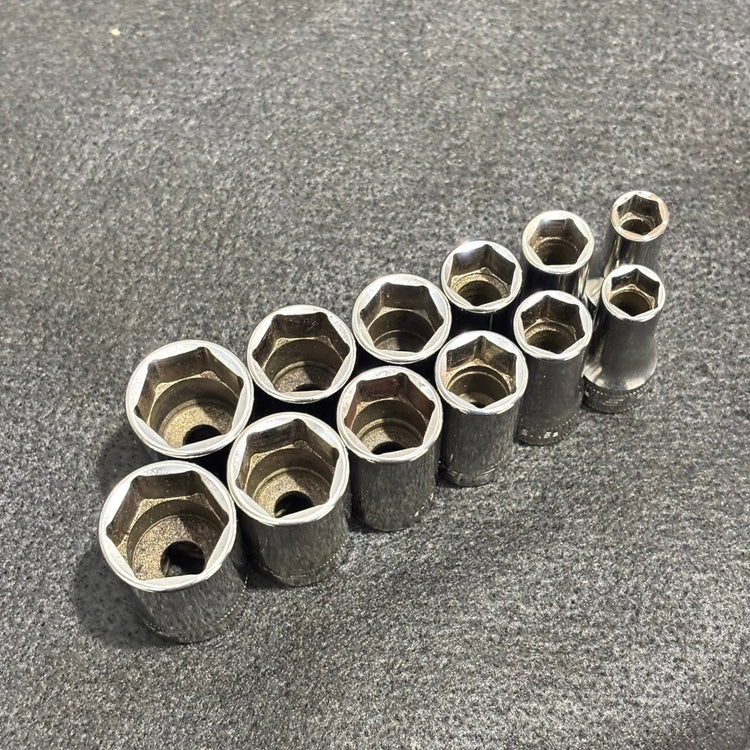 ▲Snap-on スナップオン 6角セミディープソケット FSMS 12個セット 【船橋馬込店】