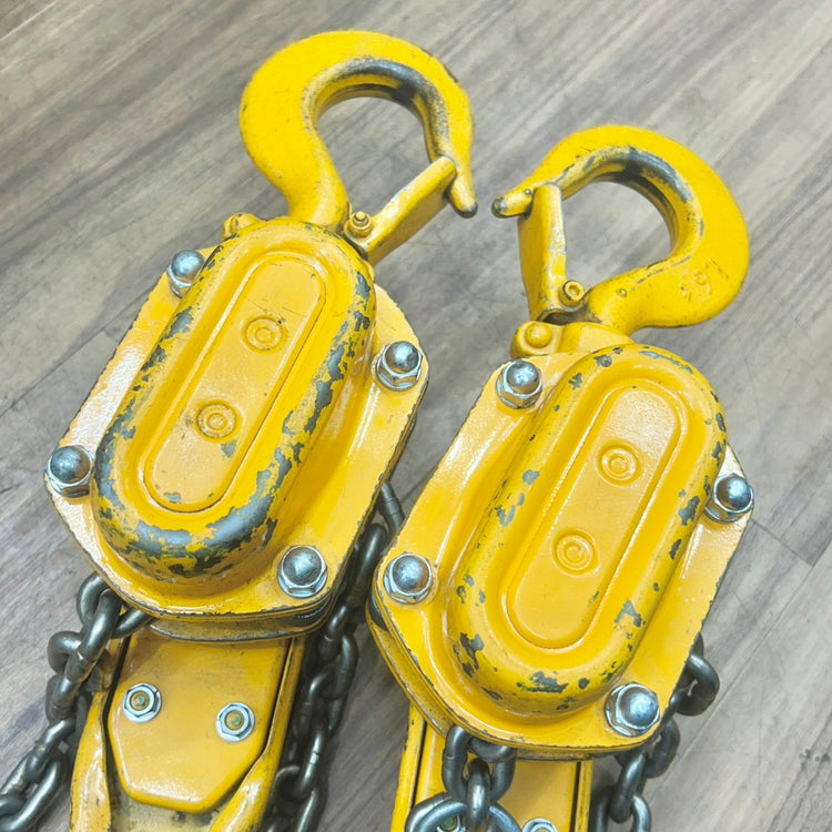 良品 2個セット KITO (キトー) 1.6t レバーブロック LB016 【船橋馬込店】