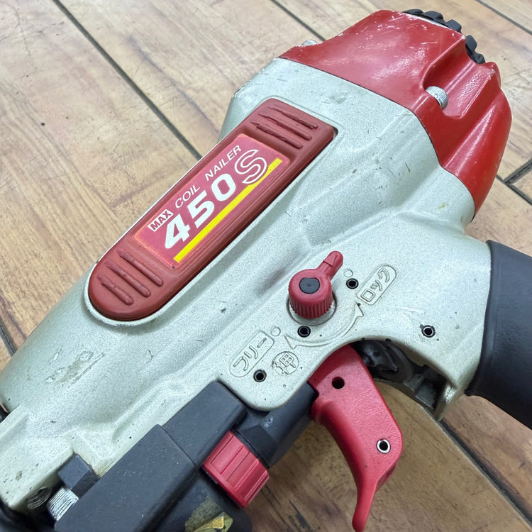 打ち込み動作良好 50mm 常圧エア釘打ち機 CN-450S(FP) 【リライズ蓮田店】
