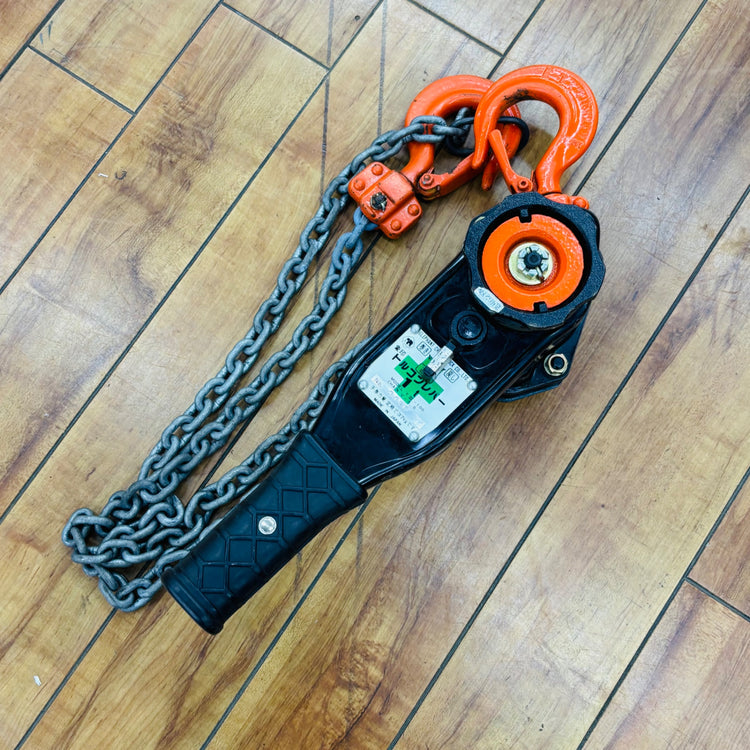 程度良好  1t レバーブロック トルコンレバー YⅢ-100 【リライズ蓮田店】