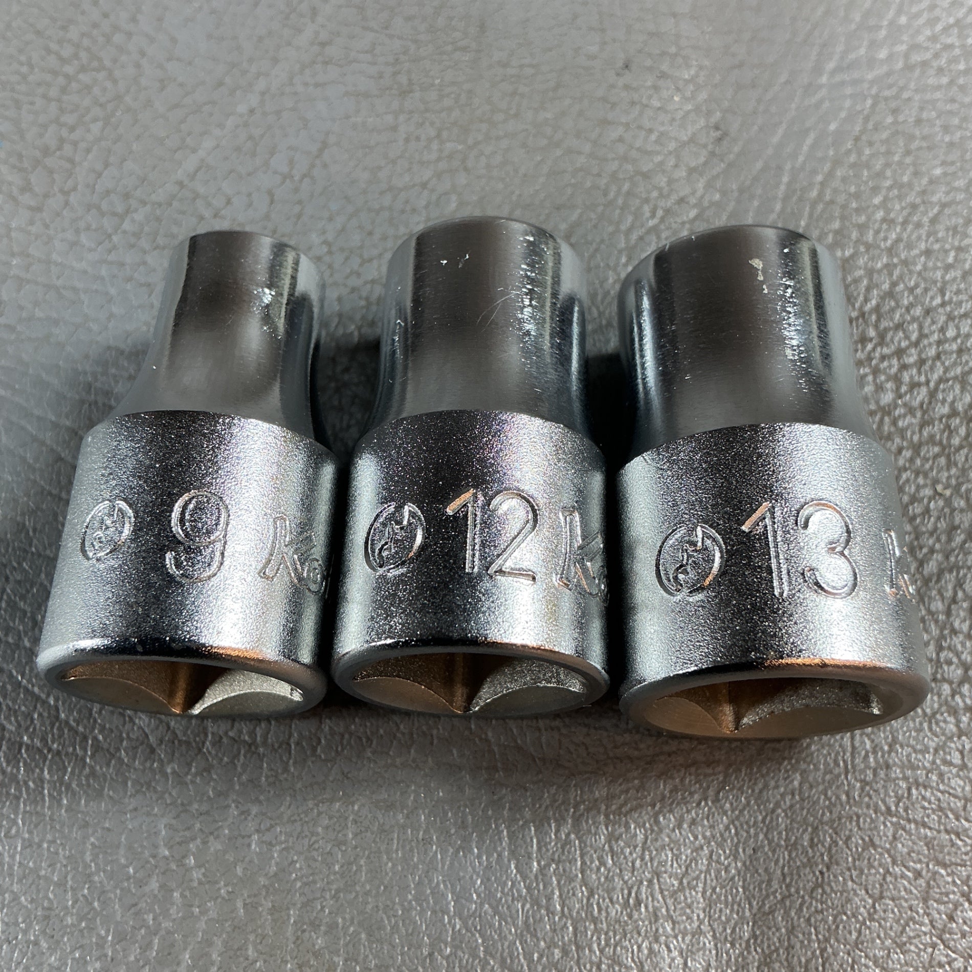 【未使用】Koken 4405M-26 24 23 13 12 9 mm ショートソケット 6点セット 差込:1/2（12.7mm） 12角 コーケン  【越谷店】