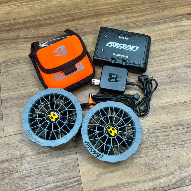 ◆バートル(BURTLE) リチウムイオンバッテリー 専用ケースセット AC09-24V 【船橋馬込店】