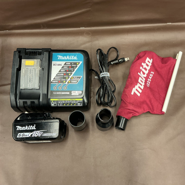【中古・美品中古】 マキタ makita 18V 125mm コードレス丸のこ HS474DRG バッテリ、充電器、ケース付き 【越谷店】