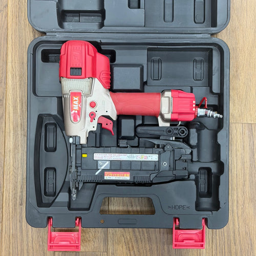 美品 幅4mm 高圧フロアタッカ HA-50F1(D)/4MAフロア ケース付属【リライズ蓮田店】