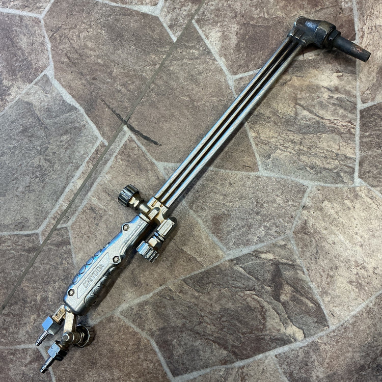 【中古・現状品】 千代田 ガス切断器 ST-25 全長:555mm ストロング-25 調整ノブ歪みあり 動作未確認 【越谷店】